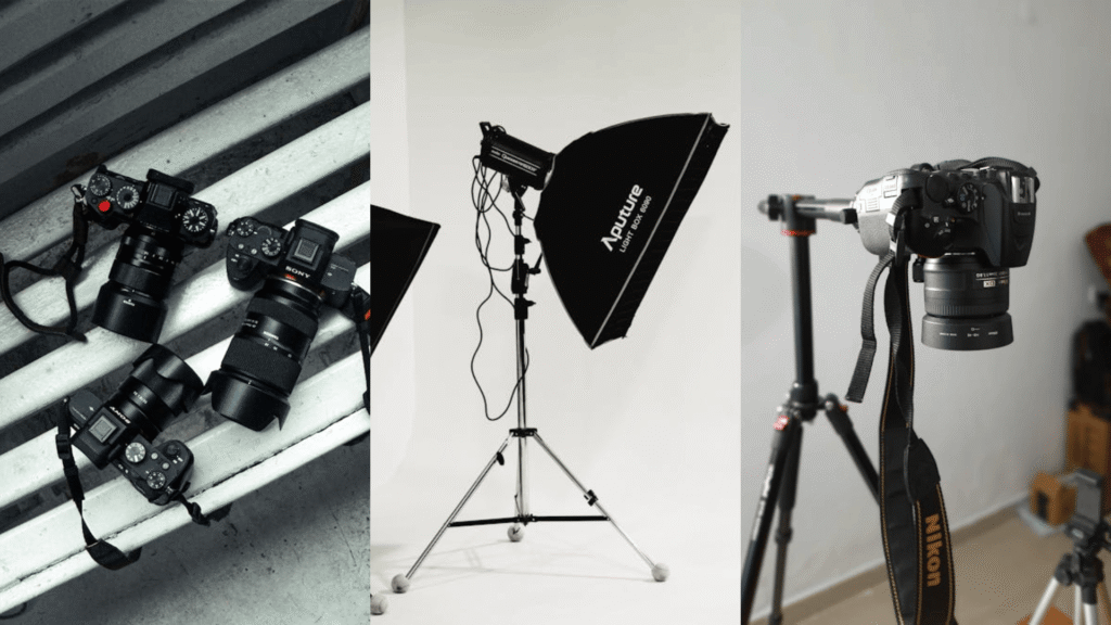 corporate event photography camera gear lighting setup.png
