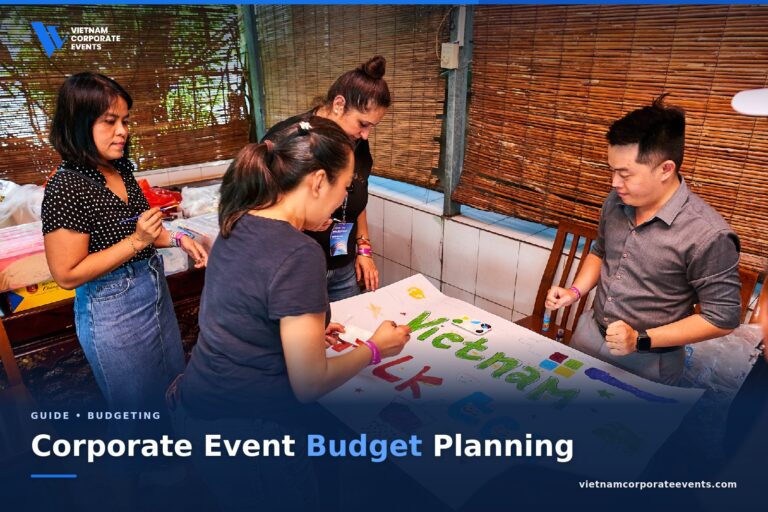 News & Insights feature corporate event budget