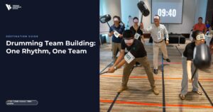 Drumming Team Building: One Rhythm, One Team