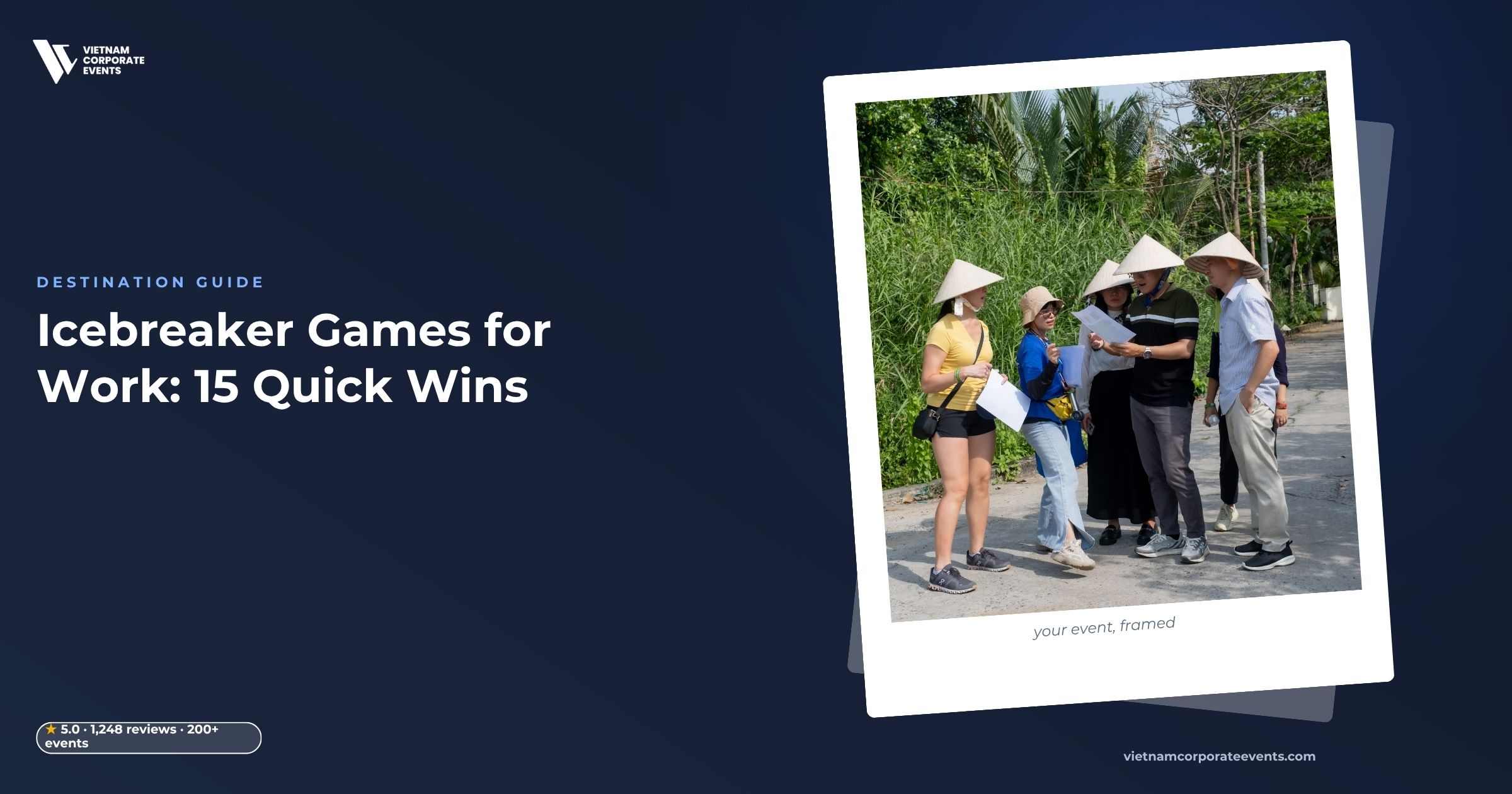 icebreaker games for work colleagues laughing during a quick team activity
