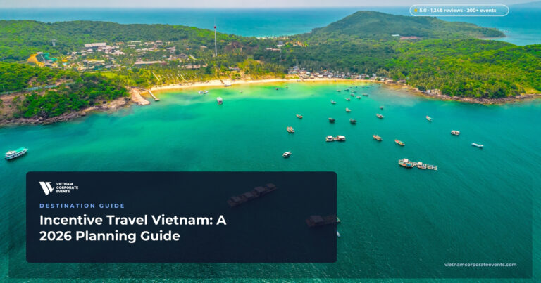 incentive travel vietnam top performers rewarded at a beach resort gala