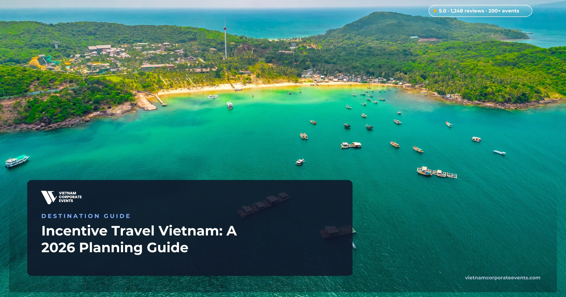 incentive travel vietnam top performers rewarded at a beach resort gala
