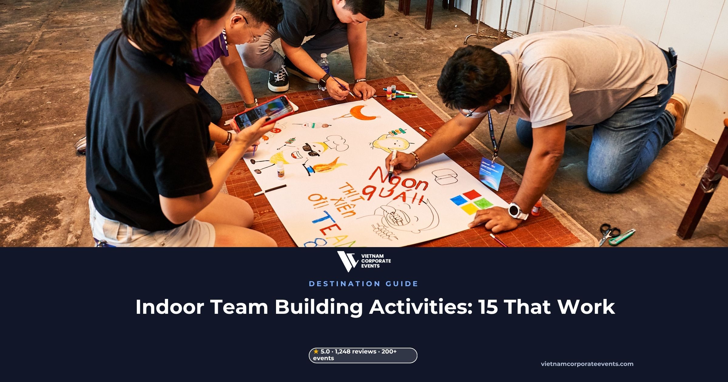 Indoor Team Building Activities: 15 That Work