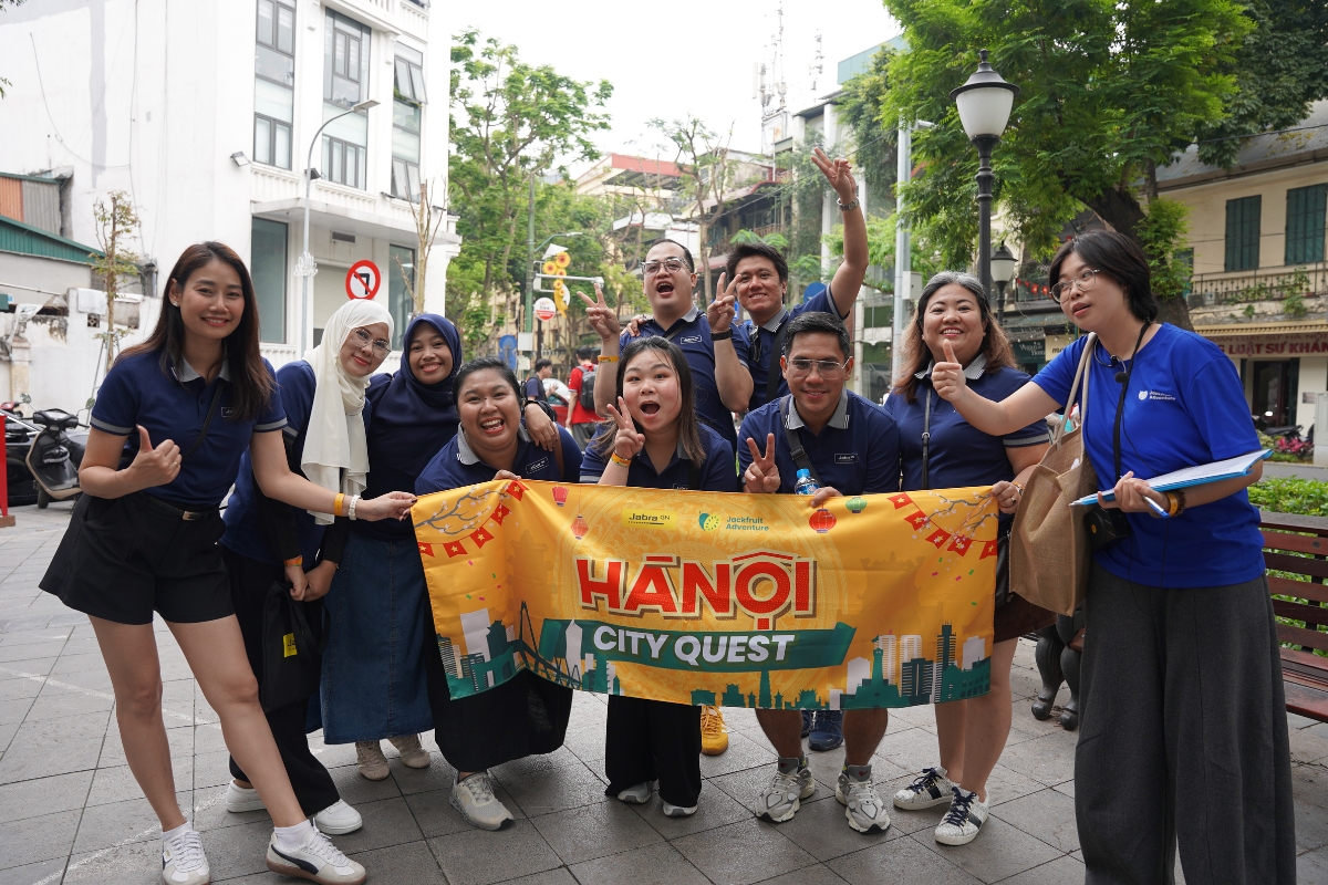 Why does Hanoi work so well for corporate team building?