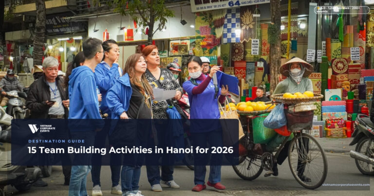 15 Team Building Activities in Hanoi for 2026