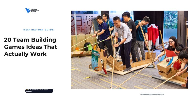20 Team Building Games Ideas That Actually Work