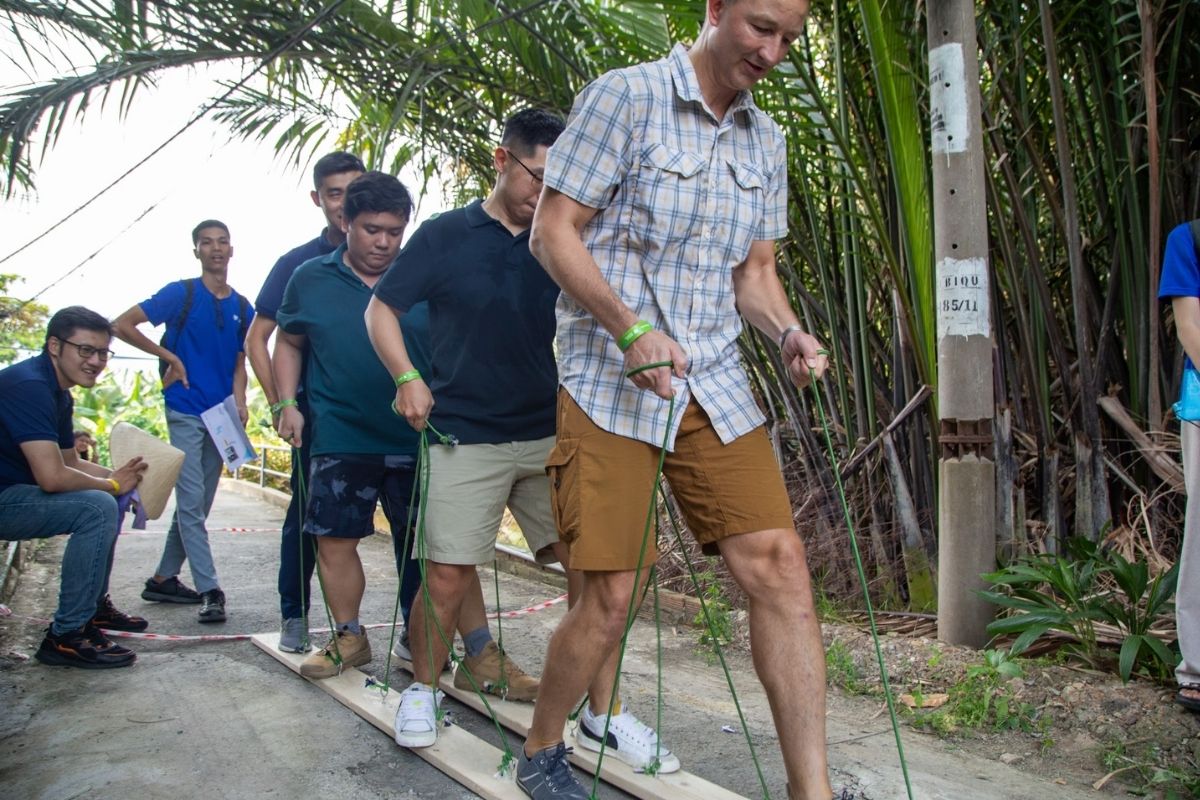 best team building activities in can tho