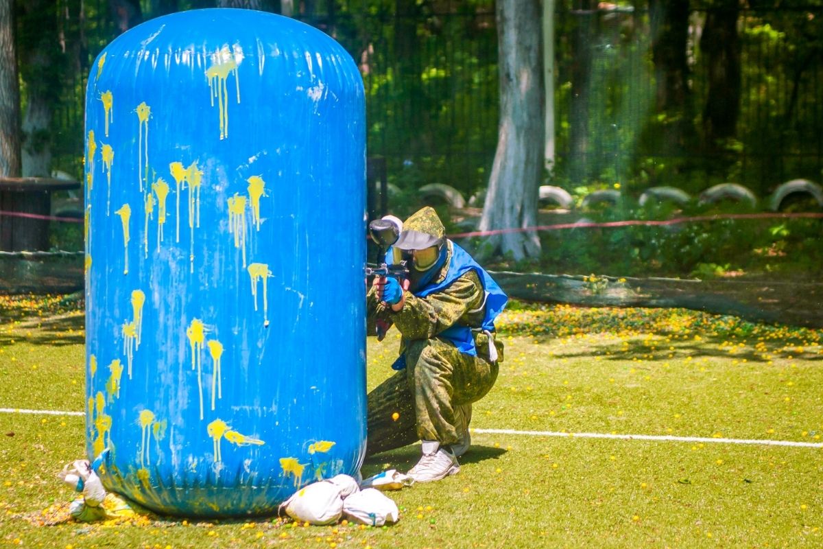 Paintball & Laser Tag Team Building in Vietnam game formats work best for corporate groups — paintball team building vietnam