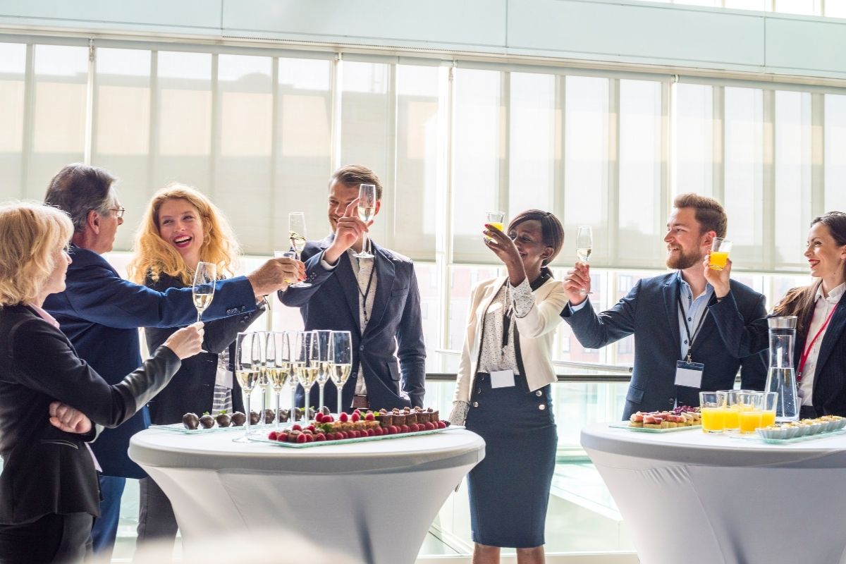 Rooftop Event Venues for Corporate Nights rooftop scenery, an ideal choice for a corporate event — rooftop event venue vietnam