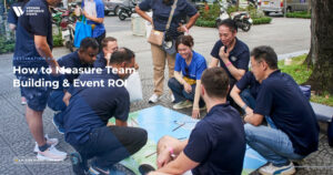 how to measure team building roi analysis of event outcomes and engagement data